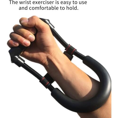 Hand Grip Arm Trainer Adjustable Forearm Hand Wrist Exercises Force Trainer Power Strengthener Grip Fit Bodybuilding Fitness