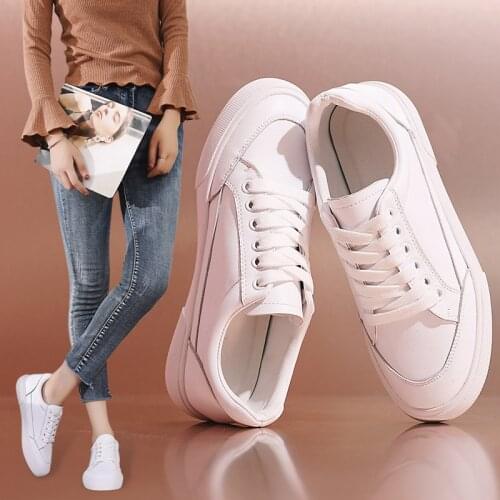 Women Sneakers Fashion Womans Shoes Spring Trend Casual Sport Shoes For Women New Comfort White Vulcanized Platform Shoes