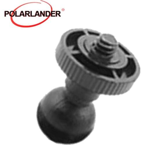 Car DVR Bracket Black 6mm / 4mm Head For Rear View Mirror Adjustable Angle Accessorise Universal Joint Without Base ABS/PVC 1Pcs