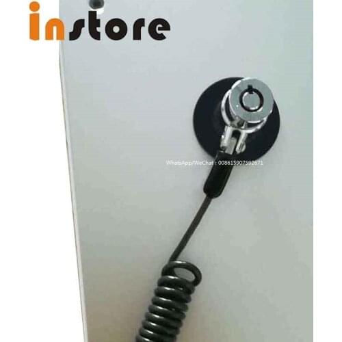 10 Pieces Pop Out Universal Security Cable Lock For PAD Phone Tablet Laptop Car Anti Theft Wire Lock