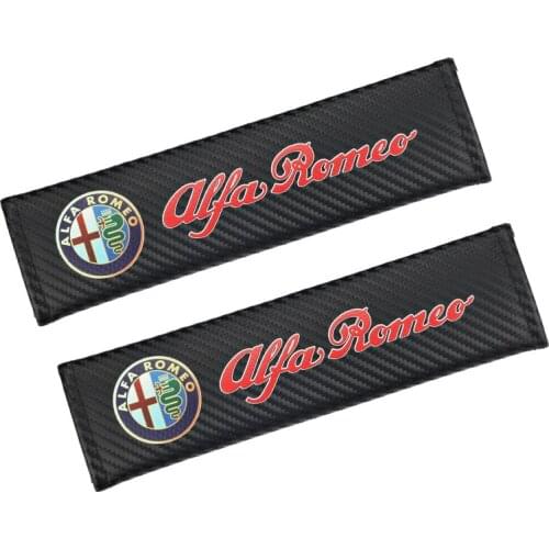 2pcs New Arrival Carbon Fiber Protection Cover case for Alfa Romeo 156 147 159 Gt Giulietta Mito Accessories Car Styling
