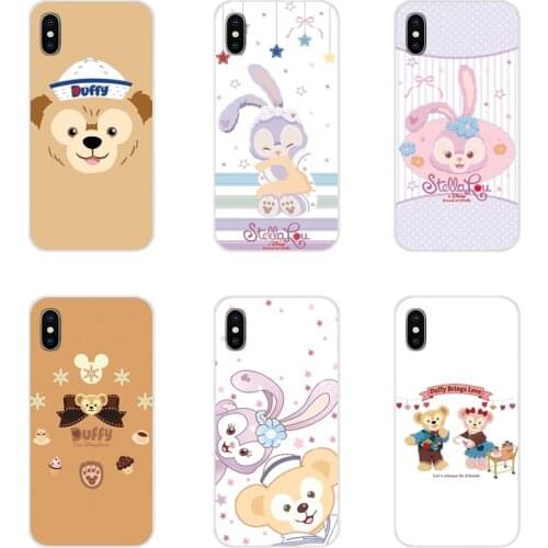 For HTC One U11 U12 X9 M7 M8 A9 M9 M10 E9 Plus Desire 630 530 626 628 816 820 830 cartoon Duffy friends shelliemay bear TPU Case