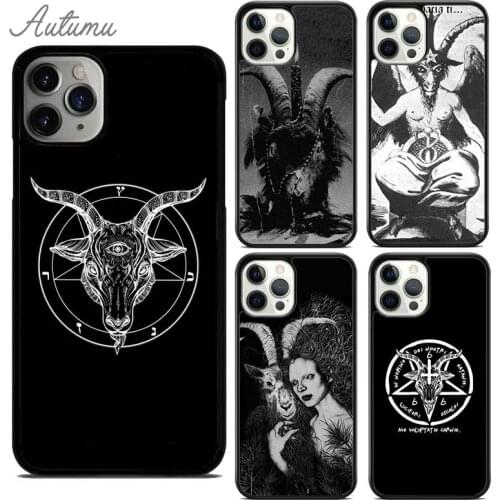 Devil Satan Dark Art Phone Case for iPhone 11 12 Pro Max mini X XR XS SE 2020 5 6S 7 8 Plus Samsung Galaxy S9 S10 Cover shell