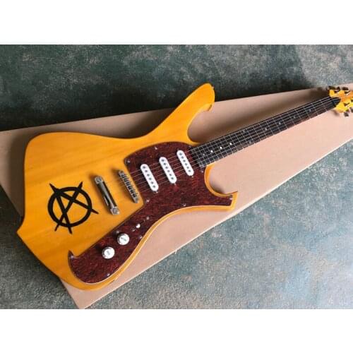Factory custom Special-shaped Electric Guitar with Rosewood Fingerboard,Red pearl Pickguard,Provide customized service