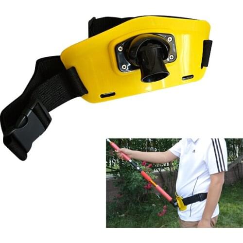 Ocean Boat Fishing Gimbal Belt Rod Holder Waist Belt Big Game Fishing Jigging Gimbal Pad Sea Fishing Tackle