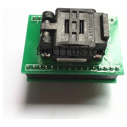 QFN20 TO DIP Programming Adaper 20QN50S14040 IC Test Socket QFN20 0.5mm Pitch 4X4mm Burn in Socket