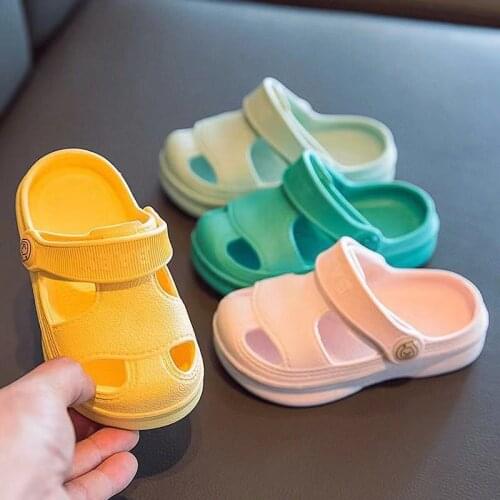 Summer Children Sandals Kids Boys Girls Casual Shoes Children Non Slip Soft Soled Girls Sports Sandals Beach Shoes Boy 1-5 Years