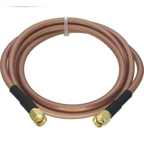 RG142 SMA Male Plug to SMA Male plug Straight RF Jumper pigtail Cable 4inch~10FT