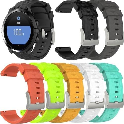 Silicone Replacement Watch Band Wrist Strap Bracelet for Suunto 9 D5 D5I Suunto Spartan Sport Wrist HR Baro Traverse Smartwatch