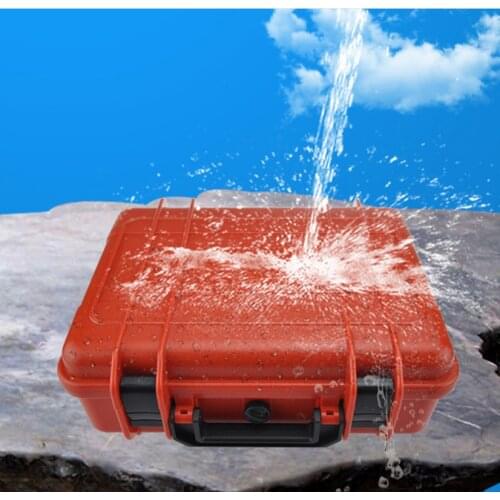 ABS hard plastic waterproof shockproof carrying case tool box with foam