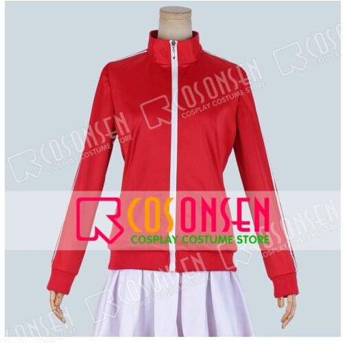 ZmobieLand Saga Yugiri OP Cosplay Costume Necromancy OP COSPLAYONSEN Red Uniform Hot New