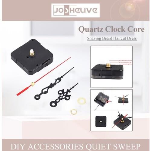 1 Set Of Silent Quartz DIY Wall Clock Movement Repair Parts Battery-powered New Silent Replacement Parts Furniture Decoration