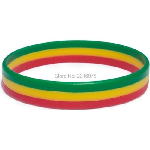 1000pcs Guinea wristband silicone bracelets free shipping by DHL A