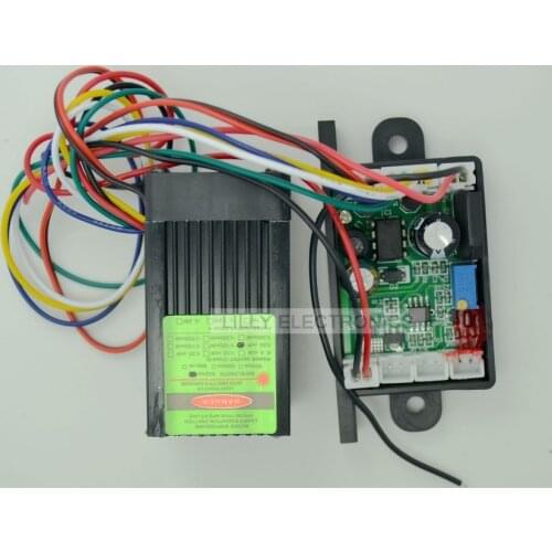 12V 532nm 50mw Green DPSS Laser Dot Module Fan Cooling TTL 0-30KHZ- DIY Lab High Quality