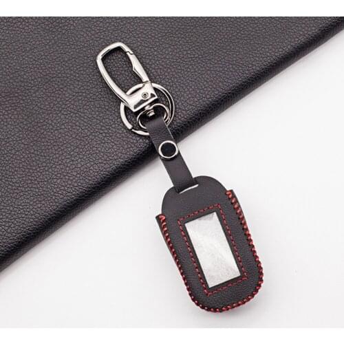 2020 Carrying Soft Texture Leather Key Case Cover Car Alarm System For StarLine B92 B95 B94 B62 B64 LCD Remote Control