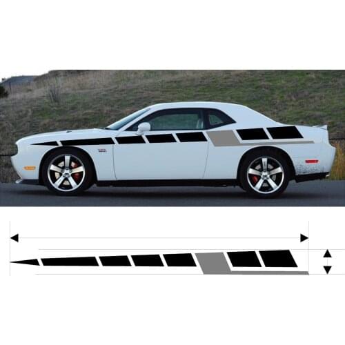 For 2xVINYL GRAPHIC DECAL CAR TRUCK KIT CUSTOM SIZE COLOR VARIATION MT-10-M Car styling