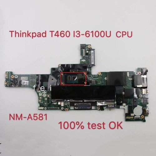 For Thinkpad T460 I3-6100 notebook integrated graphics board.FRU 01AW321 01AW320 01AW323 01AW322 01HW827