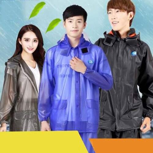Motorcycle Raincoat Outdoor Cycling Rain Cover Cape Poncho Regenjas Heren Pluie Waterproof Coat Rain Coat Men Suit Gear B50