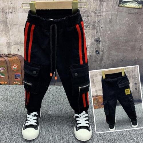 New Arrival Boys Jeans Trousers Warm Winter Children Denim Pants Kids Plus velvet Thickening soft Plush Trousers 2-6YEARS