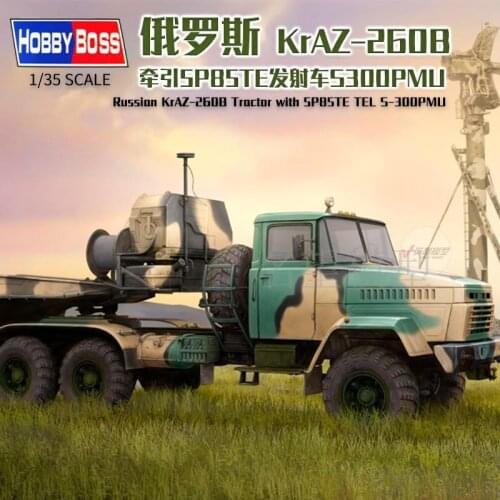 Hobbyboss 1/35 85511 Russian Kraz-260B Trachor w/5PB5TE Tel S-300PMU Model KIT