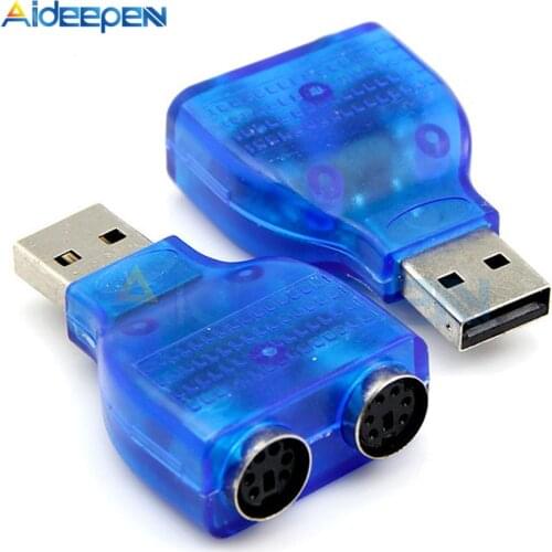 USB Male to PS2 Female Cable Adapter