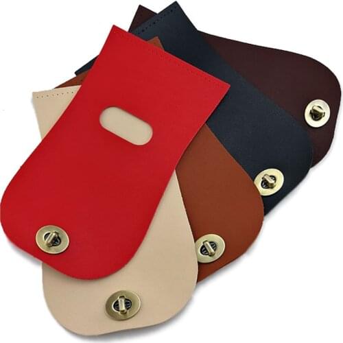 New Fashion Leather Shoulder Bag Flap Cover Replacement For Women Handbag Diy Craft Fashion Girl Classical Bag Parts Accessories