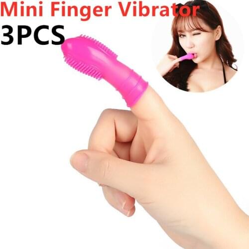 New Clitoral G-spot Stimulator Massager Masturbator Finger Vibrator Waterproof Finger Clit Vibrator Sex Product Sex Toys