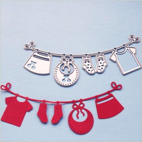 PANFELOU Metal craft Lovely Baby products paper die cutting dies for Scrapbooking/DIY Easter wedding Halloween cards