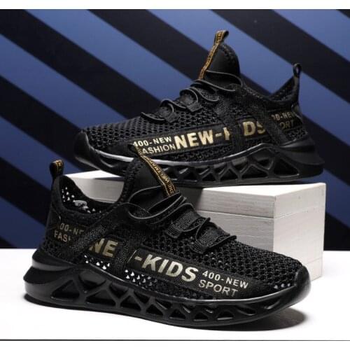 Mesh Kids Sneakers 2021 New Lightweight Children Shoes Casual Breathable Boys Shoes Non-slip Girls Sneakers Zapatillas Size26-39