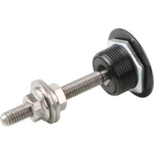 Universal 32mm/1.25" Push Button Billet Hood Pins Lock Clip Kit Engine Bonnets Lock Aluminum Car Quick Latch