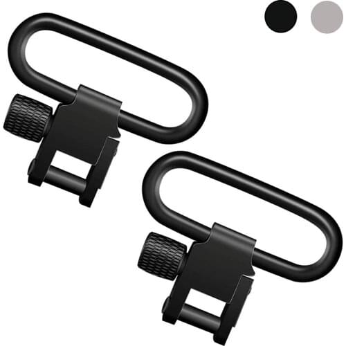 1 Pair Adapter Kit Steel Metal Strap Ring Quick Detachable Sling Swivel Professtional Hunting Accessories Thread Strap Ring