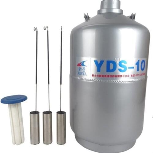 10L YDS-10 High Quality Liquid Nitrogen Container Cryogenic Tank Dewar With Straps