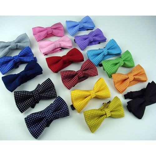 360pcs/lot Children dot Bowtie/kids Tuxedo General Party Neckties Butterfly Bow tie