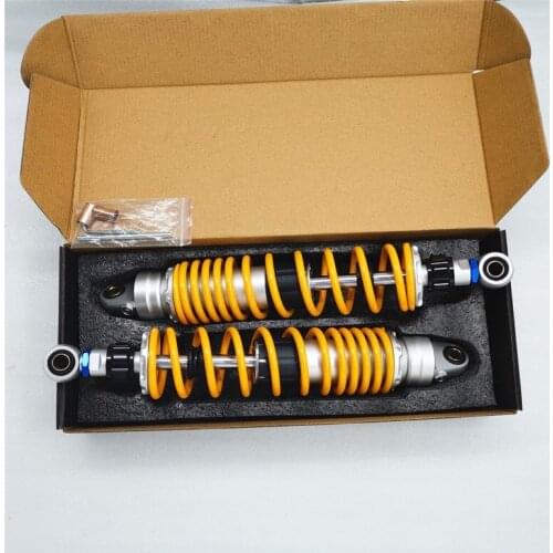 New 2pcs 320MM 330MM 340MM 350MM 360MM 370MM 380MM 390MM 400MM Motorcycle rear shock absorber for KH100 KH125 RS100 RS125 XL500S