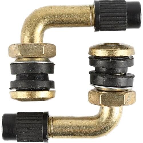 Automobiles Auto Replacement Partsl Aluminum Alloy 90 Degree Wheels Tires Valve Stem Trucks Motorcycle ATV Car Tire Accessories