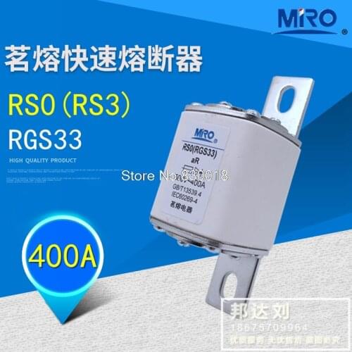 MRO Mingrong RS0-400A Fast Fuse RS3-400A 500V RS0 400A RGS33-5PCS/LOT