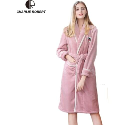 Женские домашние халаты CHARLIE ROBERT China At AliExpress