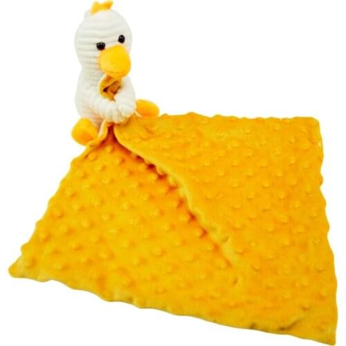 Baby Soother Appease Towel Soft Animal Doll Teether Infants Sleeping Blanket Toy U7EE