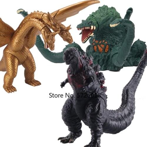 BANDAI 15cm Godzilla Biollante Monster Movable Joints Dinosaurs figure toys PVC Action Figure Model Toy Kids Birthday Gift