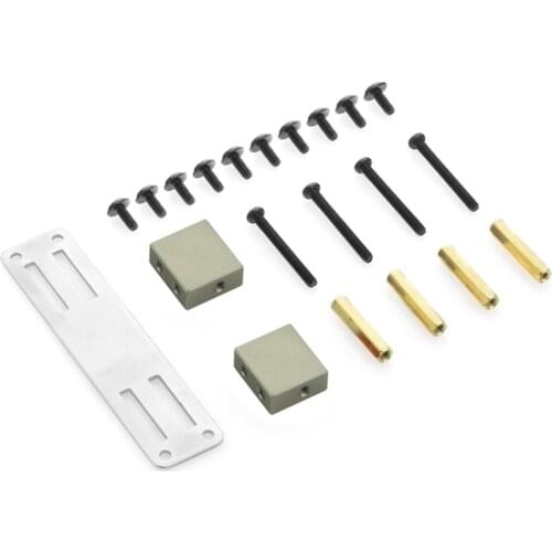 Metal Servo Fixed Mount Bracket Kit for MN D90 D91 D99S MS 1/12 RC Truck Car Upgrade Parts Accessories