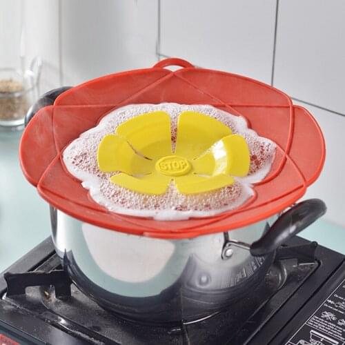 Creative Lid Silicone Pot Lid Cookware Cooking Tools Flower Pots Pans Household Pan Accessories Kitchen Gadgets
