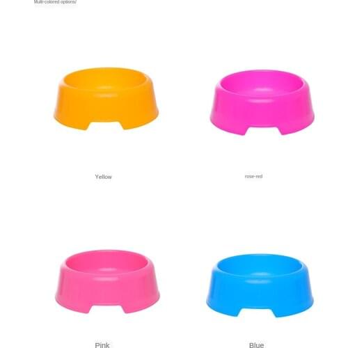 Multi-Purpose Pet Bowls Dog Food Water Feeder Plastic Pet Drinking Dish Feeder Cat Puppy Feeding Supplies Small Dog Accessories