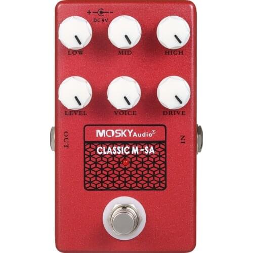 MOSKYaudio CLASSIC M-SA Speaker Simulator Cabinet Simulator Guitar Effect Pedal guitar Speaker Simulation for Guitar Bass