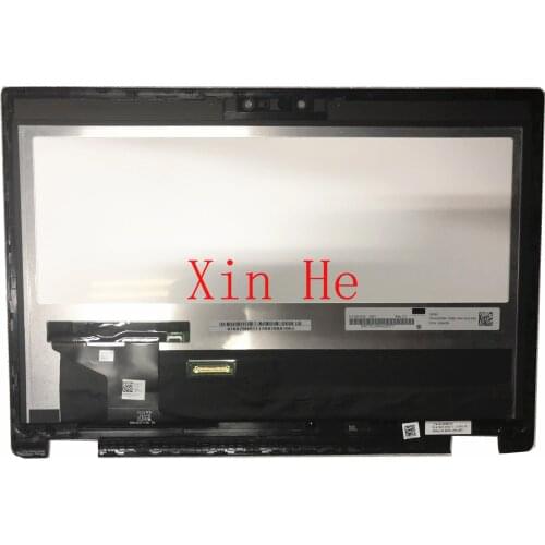 N125HCE-G61 12.5'' FHD Laptop LCD Touch Screen Assembly For Dell Latitude 5289 DP/N: 02WK8N With Frame + 2 Camera Holes