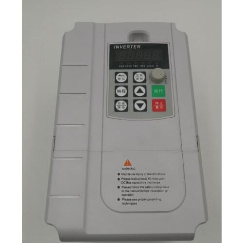 VFD 5.5KW new inverter CNC Spindle motor speed control 220V 5.5KW 220V 1P input 3P OUT frequency inverter for motor