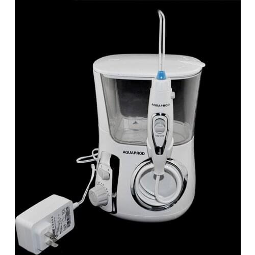 Professional Water Flosser White Electric Whitens Teeth Gently And Removes Teeth Stains Without Bleach