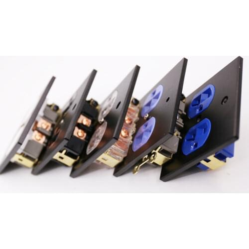 1 pcs High Quality US Wall Socket Charger AC/DC Power Adapter Plug Outlet Panel US86BP