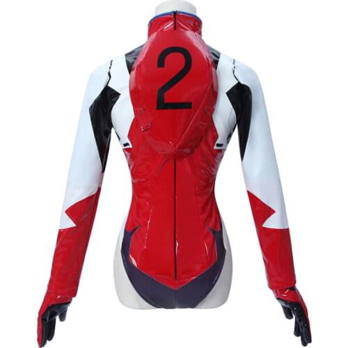 Womens Anime Cosplay Costumes Combat tights Jumpsuit Women Red Bodysuit Halloween Party Full Set