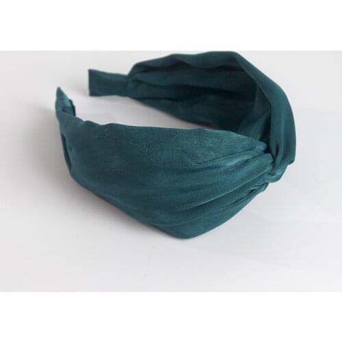 New arrival women pretty solid wide cross hairbands girls fashion headband ladys elegant hair accessories cute headwear