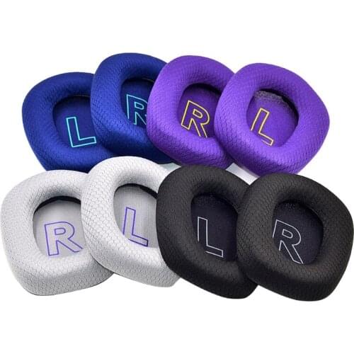 1 Pair Earphone Ear Pads Earpads Sponge Soft Foam Cushion Replacement for Logitech G733 G 733 Headphones Accessories